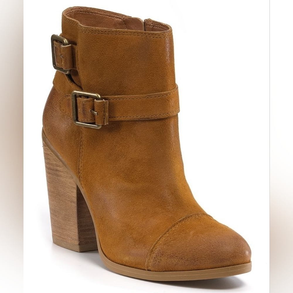 Lucky Brand Laureen ankle boots, tan brown, size 10